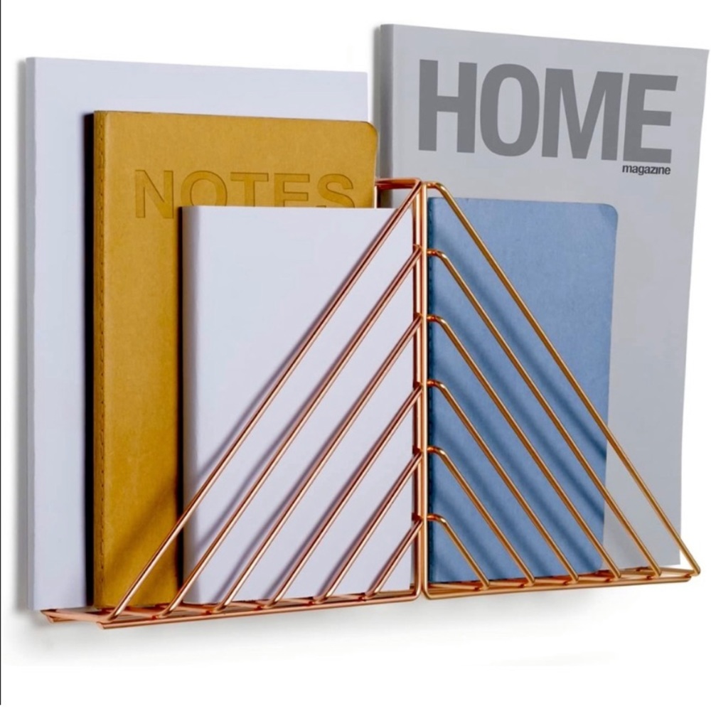Umbra Strum Wall Shelf, Copper, 2